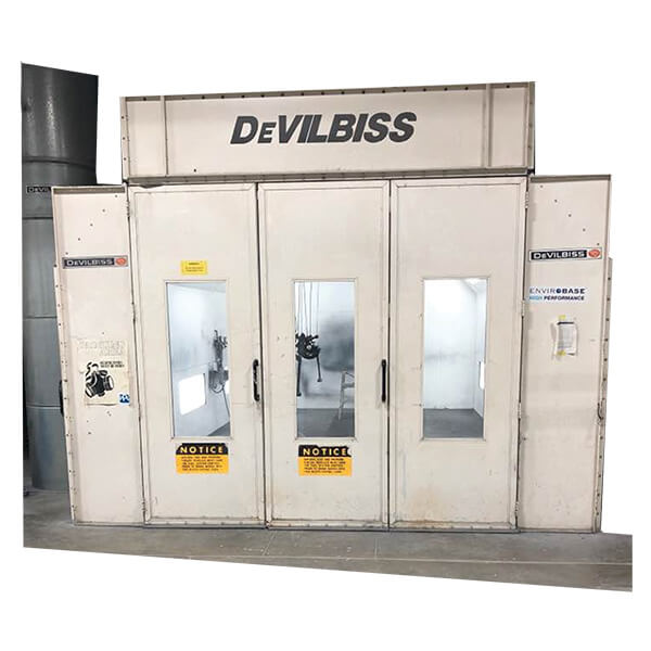 Devilbis paint booths