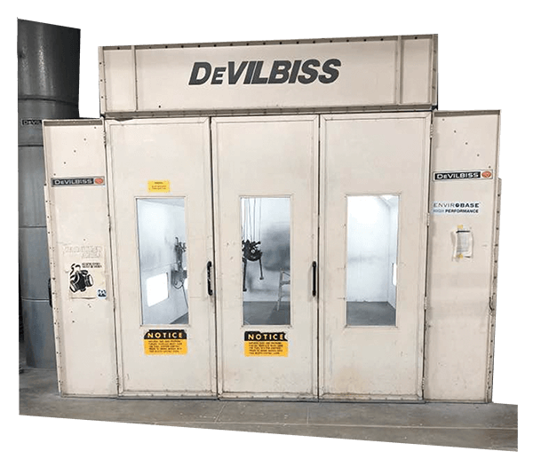 Devilbis paint booths